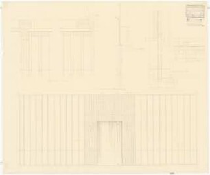 Stadttheater, Bremerhaven: Wandabwicklung 1:10, 1:1