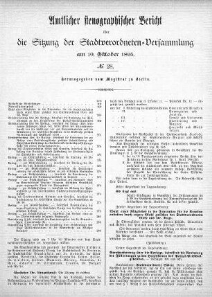 No. 28, 10. Oktober 1895