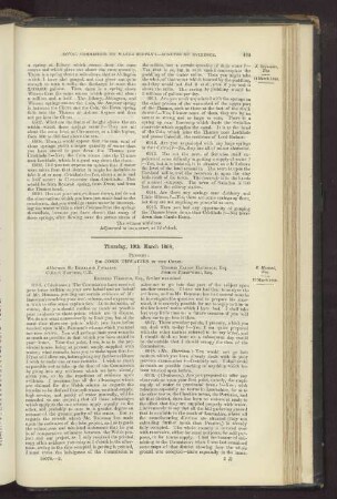 Thursday, 19th March 1868.