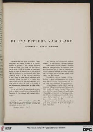 9: Di una pittura vascolare : riferibile al mito di Laocoonte