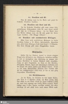 Mehlspeisen