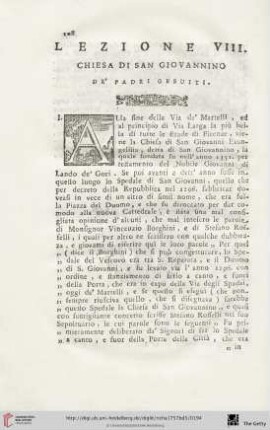 Lezione VIII.