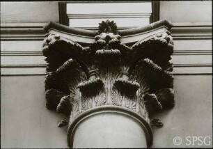 Berlin, Schloss Charlottenburg, Altes Schloss, Detail eines Kapitells.