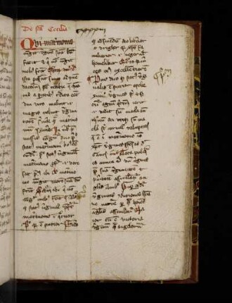 Johannes Contractus. De sancta Cecilia. (S83).