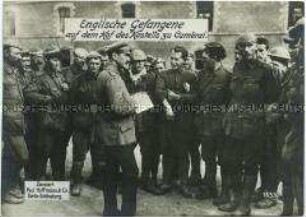 Englische Kriegsgefangene in Cambrai