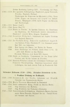Siebenter Zeitraum (1740-1786). Zeitalter Friedrichs d. Gr.