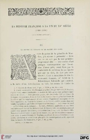 3. Pér. 27.1902: La peinture française à la fin du XVe siècle (1480 - 1501), 4