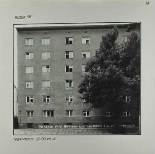 Fotografie: Legiendamm 32-30, um 1987