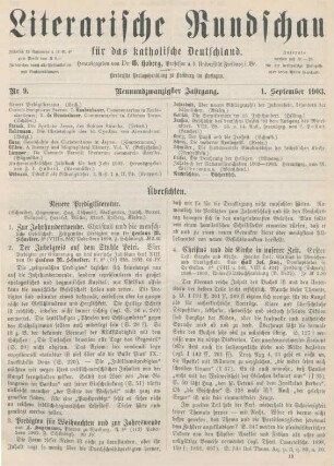 265-270 Neuere Predigtliteratur