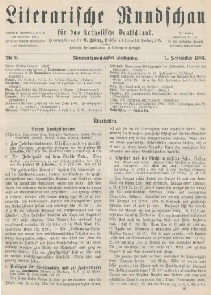 265-270 Neuere Predigtliteratur