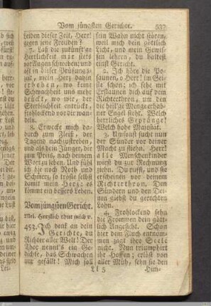 Vom jüngsten Gericht.