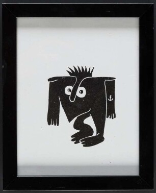 Linolschnitt des Künstlers Artur Märchen, o.T.