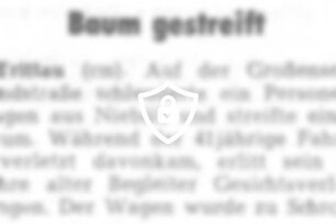 Baum gestreift