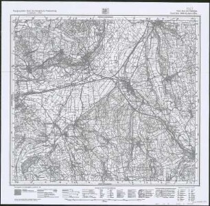 Meßtischblatt [7922] : Saulgau, 1915 : Saulgau. - 1:25000. - Stuttgart, 1915. - 1 Kt.
