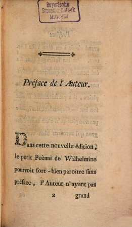 Wilhelmine : Poëme héroi comique
