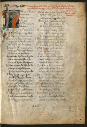 Historisierte Initiale N