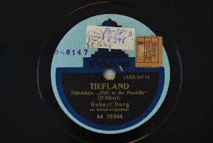 Tiefland : Ständchen: "Hüll in die Mantille" / (D'Albert)