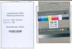 Entnazifizierung Alfred Busenbecker , geb. 00.00.0000 (Schmied)