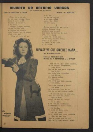 Bien se ve que quieres maña... : De "Nobleza Baturra"