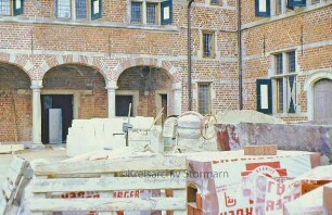 Schloß Reinbek: Innenhof: Arkaden