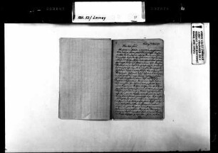 Schreiben von Adolph Vischer, Betberg, an August Lamey: Beschreibung der Gemeinde Betberg.