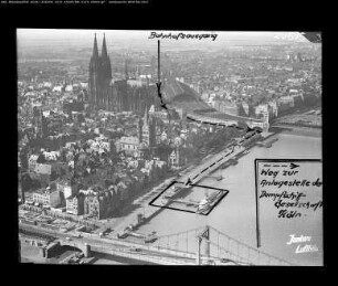 Köln, Dom, Altstadt, Rheinufer