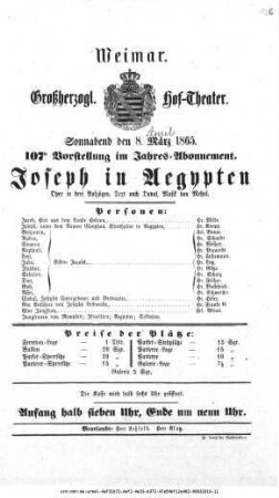 Joseph in Aegypten