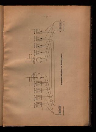 Schematische Darstellung der Schalteinrichtung.