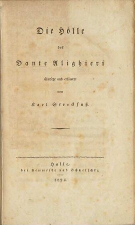 1.1824: Die Hölle des Dante Alighieri
