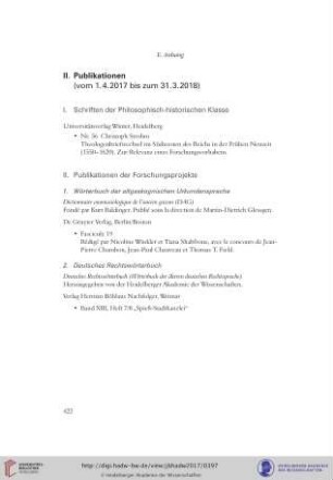 II. Publikationen 2017