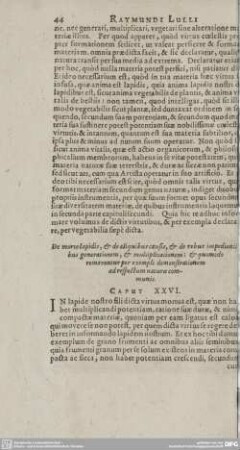 CAPUT XXVI. - CAPUT L.