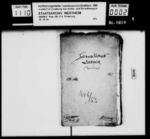 Kontributionsforderungen des lothringischen Kommandanten Jeger zu Hammerstein.
