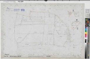 Darup (Nottuln), Vereinfachte Flurbereinigung Hastehausen, Bl.2 Zuteilungskarte Darup Flur 20