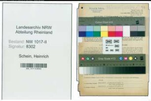 Entnazifizierung Heinrich Schein , geb. 07.04.1879 (Kommanditist)