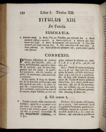 Titulus XIII. De Tutelis