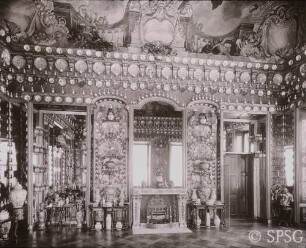 Berlin, Schloss Charlottenburg, Porzellankabinett, R. 95.