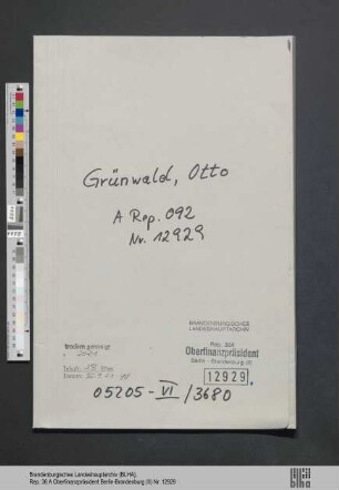 Grünwald, Otto
