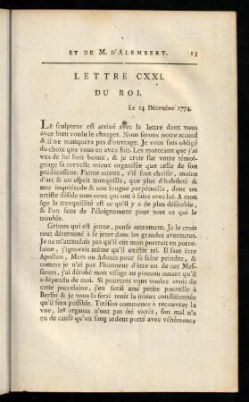 13-22, Lettre CXXI.-CXXIV.