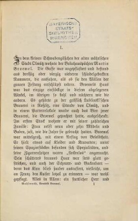 Benedikt Broemel : Eine Lebensgeschichte. Erzählt von Alois Wohlmuth