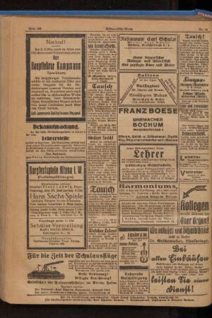 Nachruf : Herr Hauptlehrer Kampmann