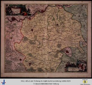 Limburgi Ducatus et comitatus Valckenburgi nova descriptio.