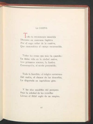 La cautiva