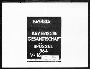 Behr de Formantau E.C. Chevalier de, in Brüssel, Familienforschung