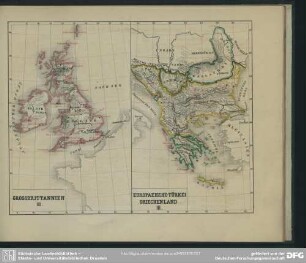 Grossbritannien. Europaeische-Türkei, Griechenland