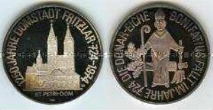 Medaille 1250 Jahre Fritzlar