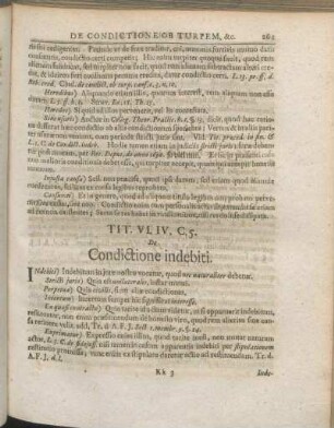 Tit. VI. IV. C. 5. De Condictione indebiti.