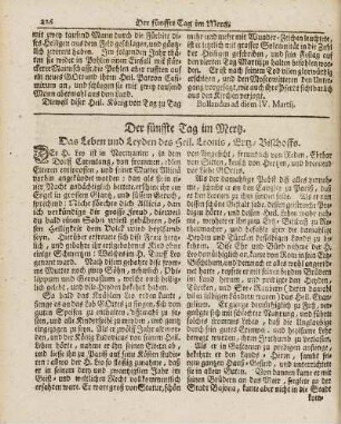 Der fünffte Tag im Mertz