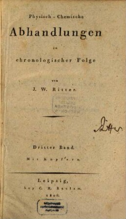 Physisch-chemische Abhandlungen in chronologischer Folge, 3