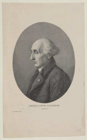 Bildnis des Joseph Louis Lagrange