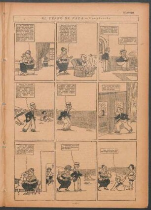 El yerno de papá. - [Cómic] : Una plancha